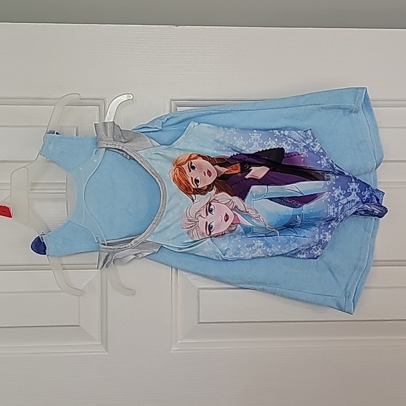 Disney Frozen II Swimsuit and Cover Up Kid Size 2T - Picture 5 of 10